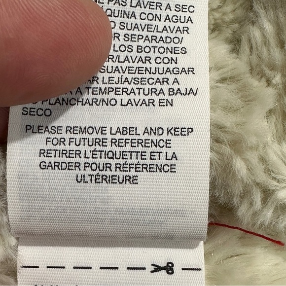 North Face infant coat, 3-6 mo., lined in faux fur, warm, fall, winter - Picture 9 of 15